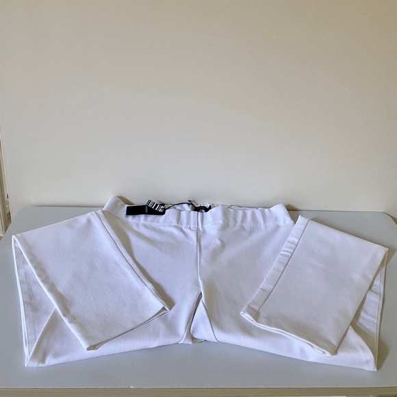 Joseph white stretch gabardine leggings mid-rise size US8 FR40 NWT - Picture 5 of 14